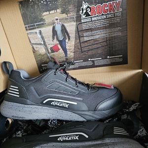 ROCKY Men's Rocky Industrial Athletix Lo-Top Composite Toe Work Shoe